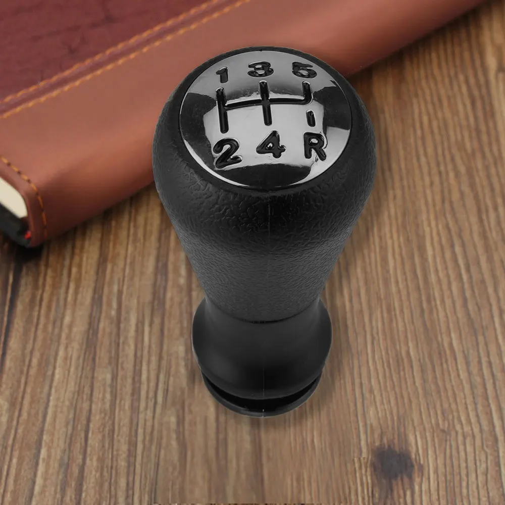 Замена автомобиля ручка переключения руководство 5 Скорость Шестерни Stick черный