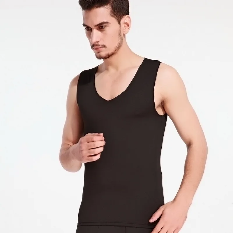 Новинка 2019 мужские тонкие топы на бретелях теплый плотный бархатный жилет