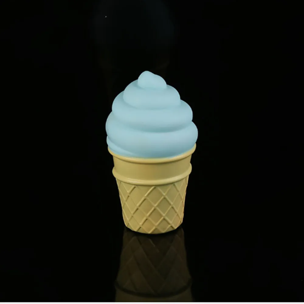 

Creative cartoon children's gift toys baby bedroom decoration night lighting/ ice cream silicone LED eye protection lamp