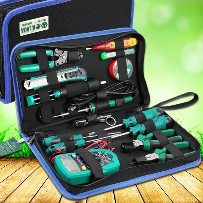 Набор инструментов для дома телекоммуникационный мультиметр наборы электронных