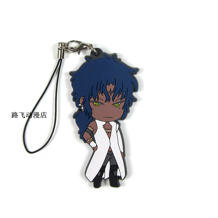 Резиновый брелок D. Gray man аниме модель Аллен Уокер Yu Kanda Ховард ссылка дорога Kamelot