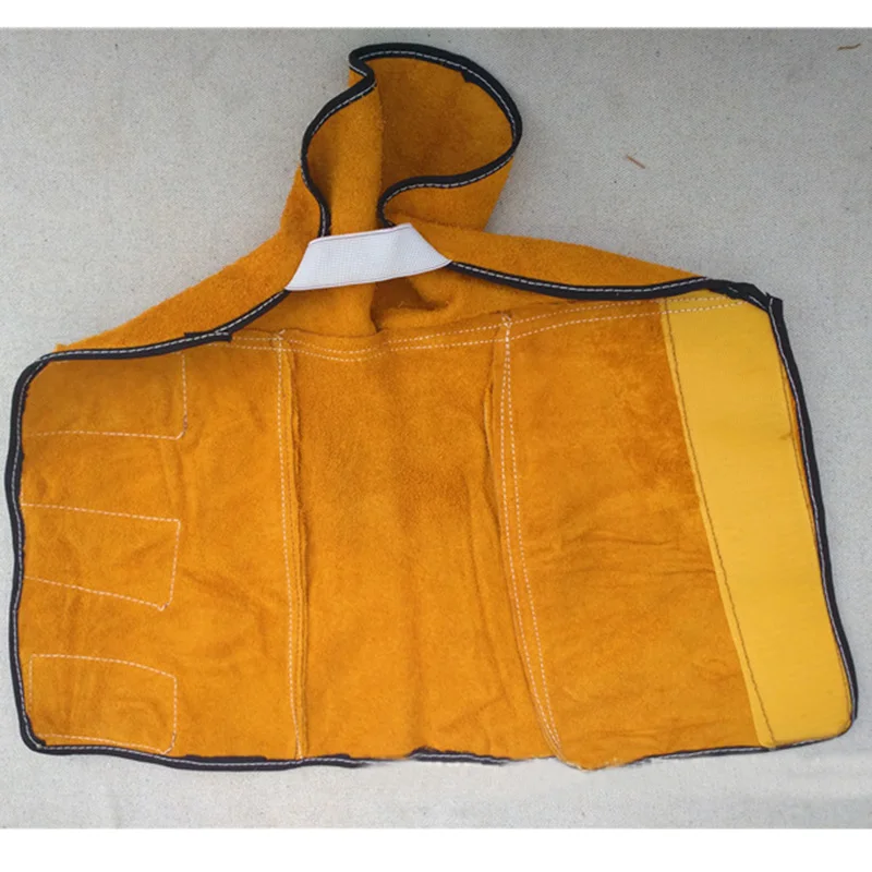 Сварочная кожаная крышка для обуви огнестойкая анти жаростойкая защитная