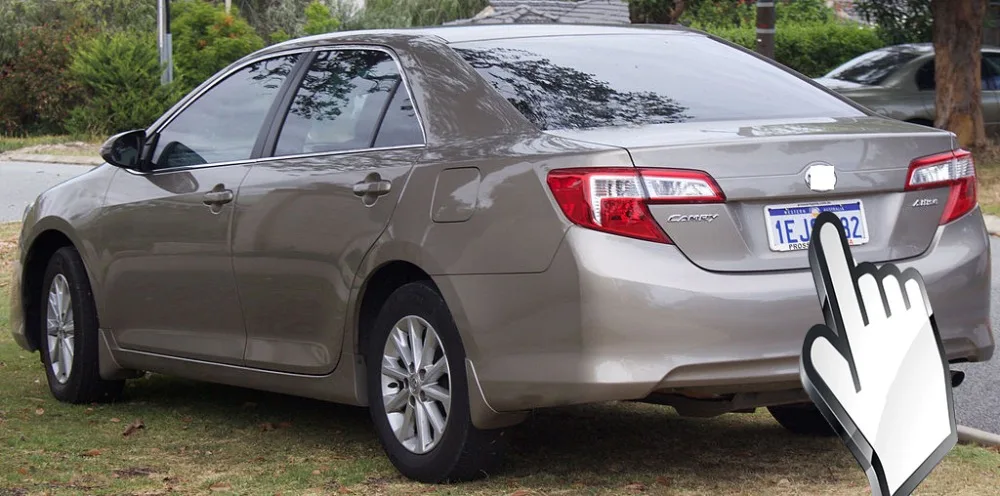 AUTONET камера заднего вида для Toyota Camry 2012~ CCD ночного видения парковочная резервная камера