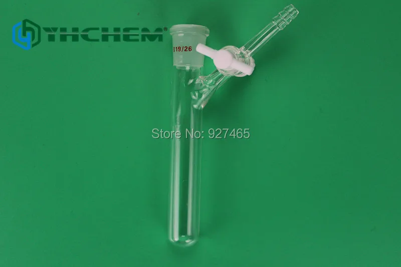 Реакционная трубка (трубка Schlenk) с краном из ПТФЭ 10 мл-250 мл 14/23NS-29/32NS | Канцтовары