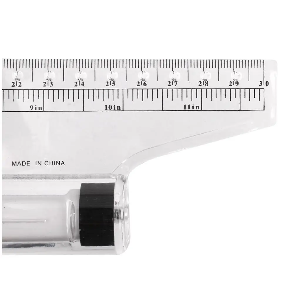 

Multi-purpose Measuring Protractor Template Drawing Rolling Rule 30cm