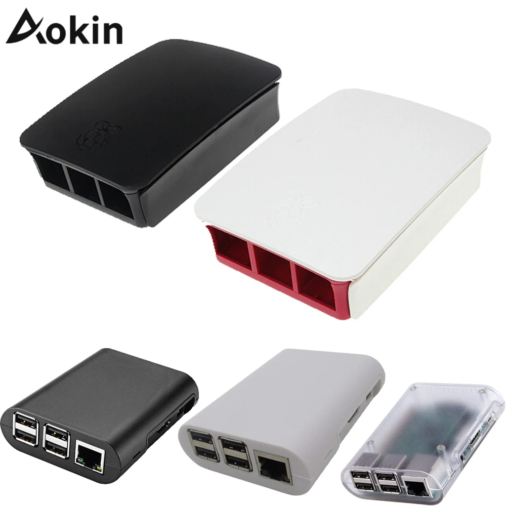 

For Raspberry PI 3 model B Case Cover Transparent Shell Enclosure ABS Plastic Box Case for Raspberry PI 3 Model B and Model B+