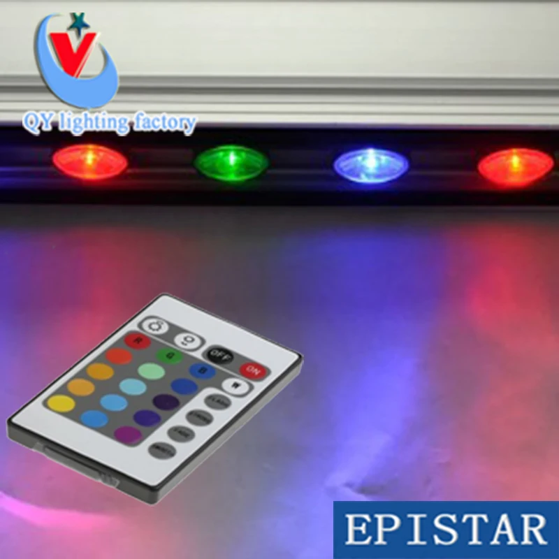 Светодиодный точечный светильник настенный RGB для мойки сада улицы квадратный