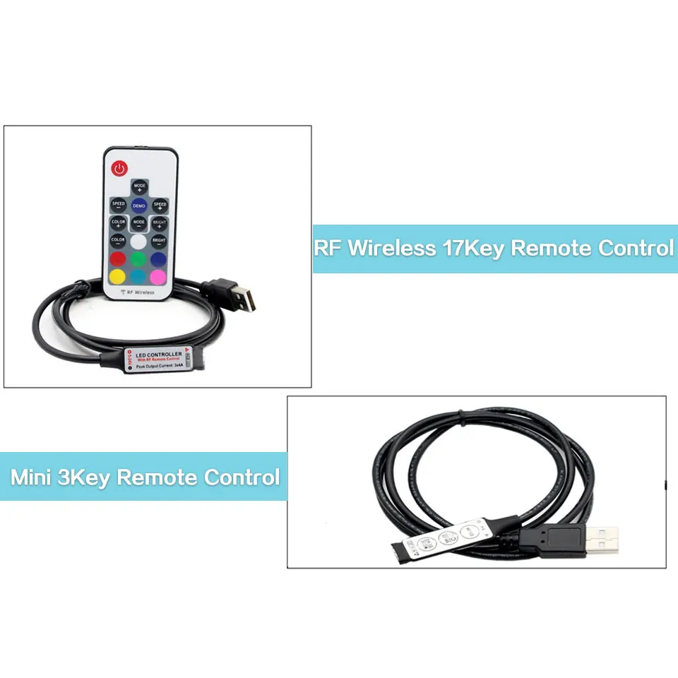 Лучшее качество Светодиодные ленты DC5V RGB 5050 USB ТВ фонового освещения 30