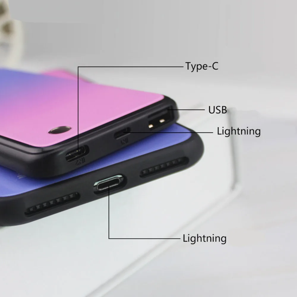 5000 мАч для iphone X XS XR, чехол для зарядного устройства, умный беспроводной Чехол для зарядки телефона, внешний аккумулятор для iphone XS MAX, чехол для аккумулятора