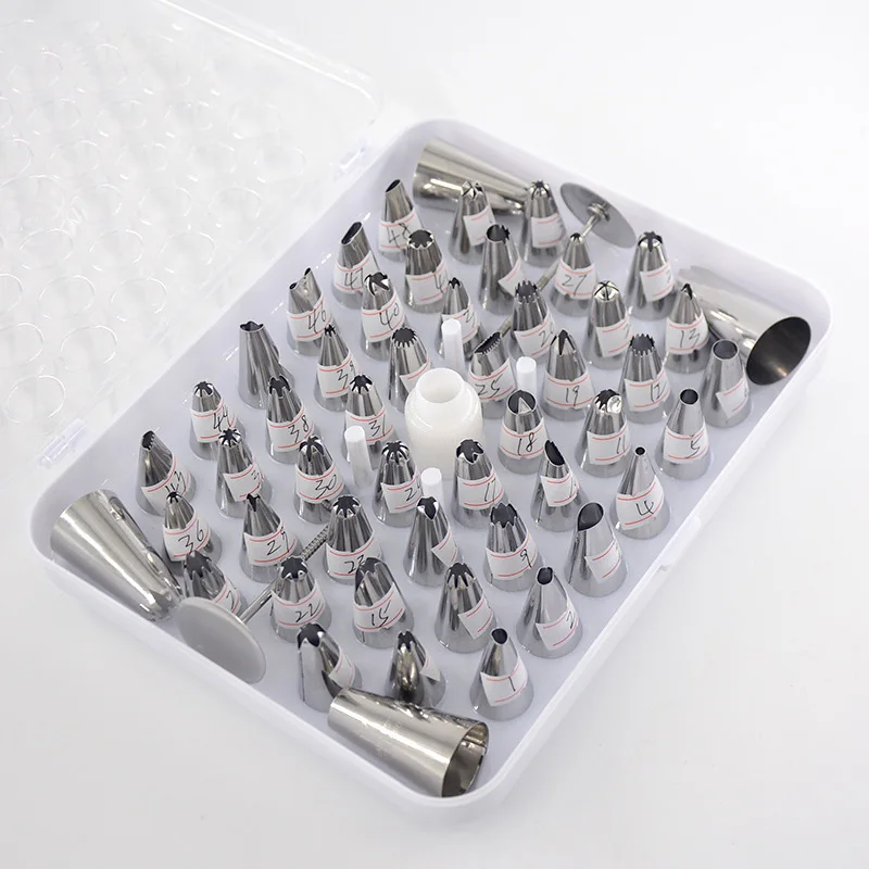 KCASA 52 шт. из нержавеющей стали для украшения торта цветов кондитерских насадок
