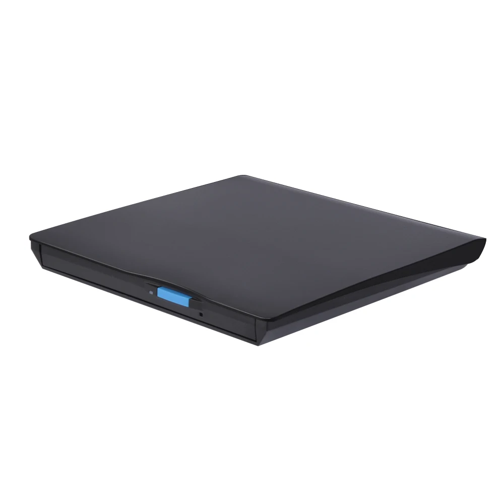 Deepfox тонкий внешний USB 2 0 привод DVD RW CD записывающее устройство рекордер