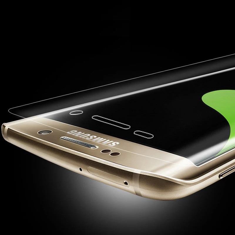 Мягкая пленка из ПЭТ для Samsung S10 S6 S7 Edge S8 S9 PLUS 2 шт. Защита экрана Note 8 9 полноэкранная
