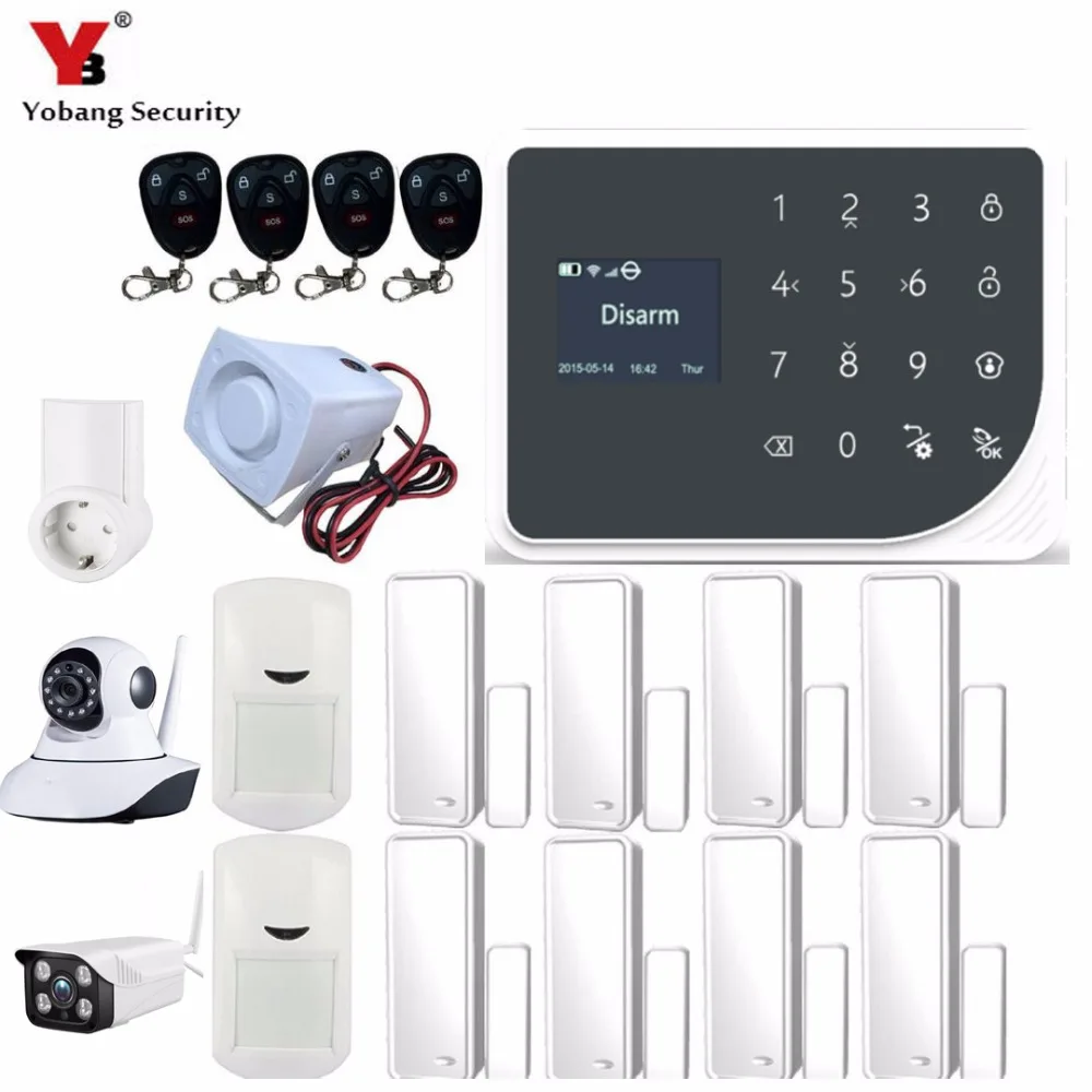 Yobang Безопасность GSM Сигнализация приложение пульт дистанционного управления