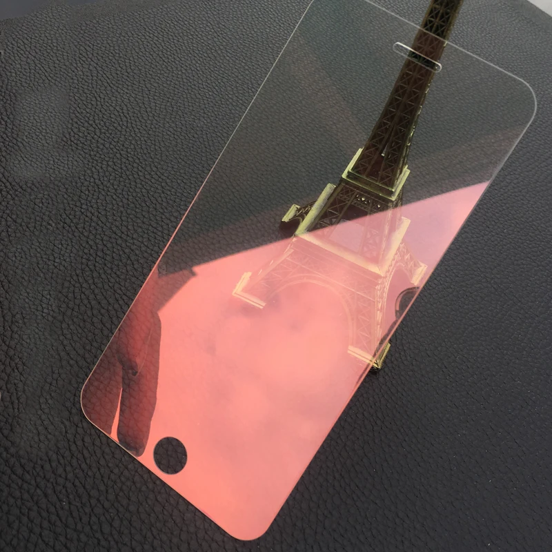 Для iPhone 7 6 6S 5 5S 5C SE Роскошная красочная зеркальная защитная пленка для экрана Plus 8