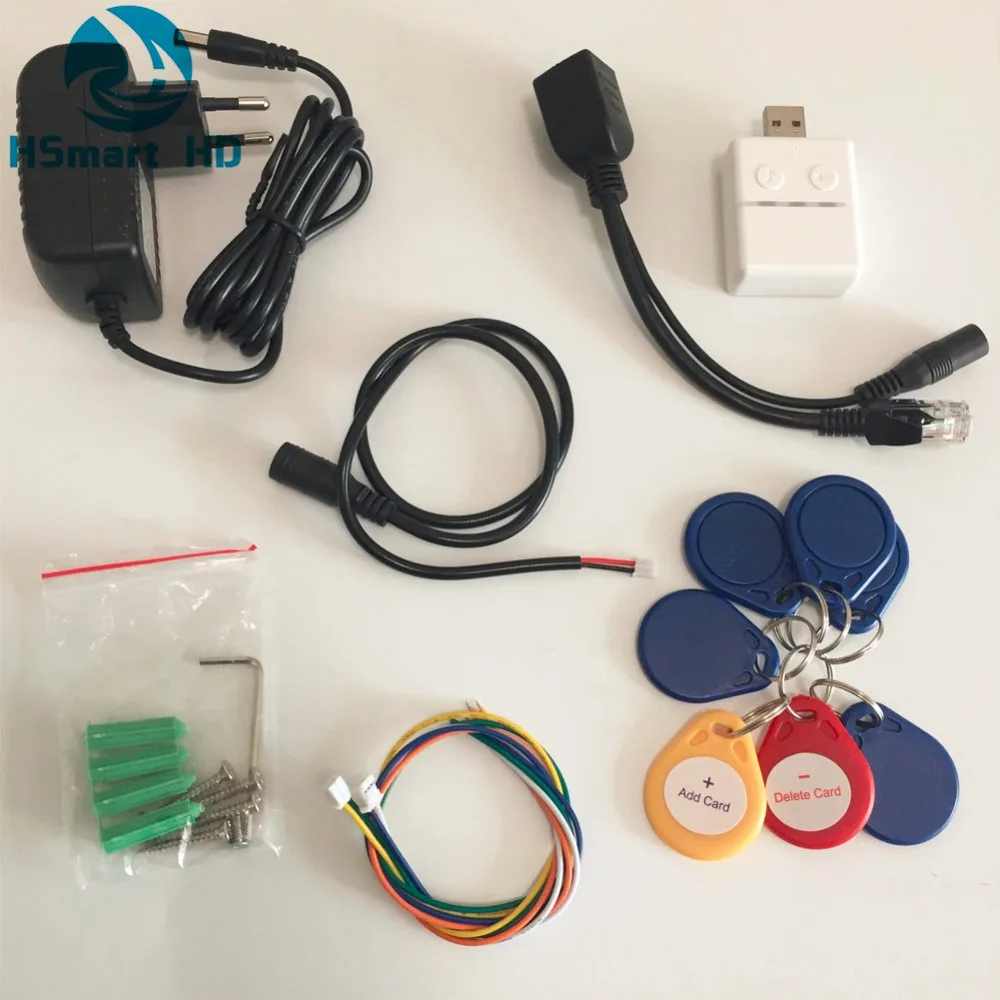 Беспроводная sd карта видео запись телефон двери + RFID брелоки внутренний звонок Wifi