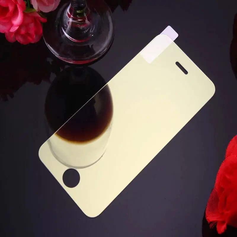 Для Iphone5 Iphone6 цветное зеркальное покрытие Защитная пленка для экрана iphone 5/5S/SE 6 6s