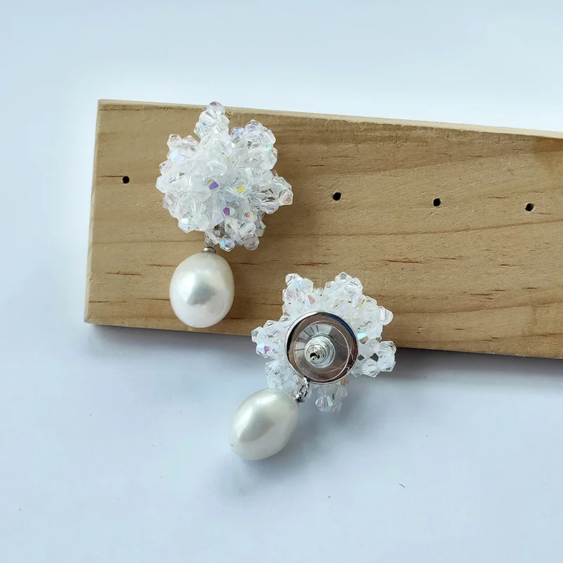 5 пар модные богемные серьги ручной работы из шпагата с кристаллами капли