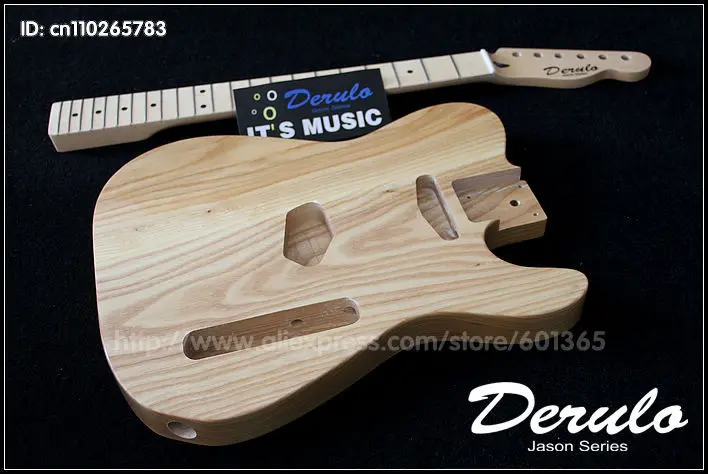 DIY электрогитара комплект болт-на твердый Американский пепельный корпус MX-777 |