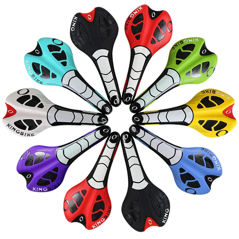 Велосипедное седло для горного велосипеда мягкое из искусственной кожи BMX Sillin