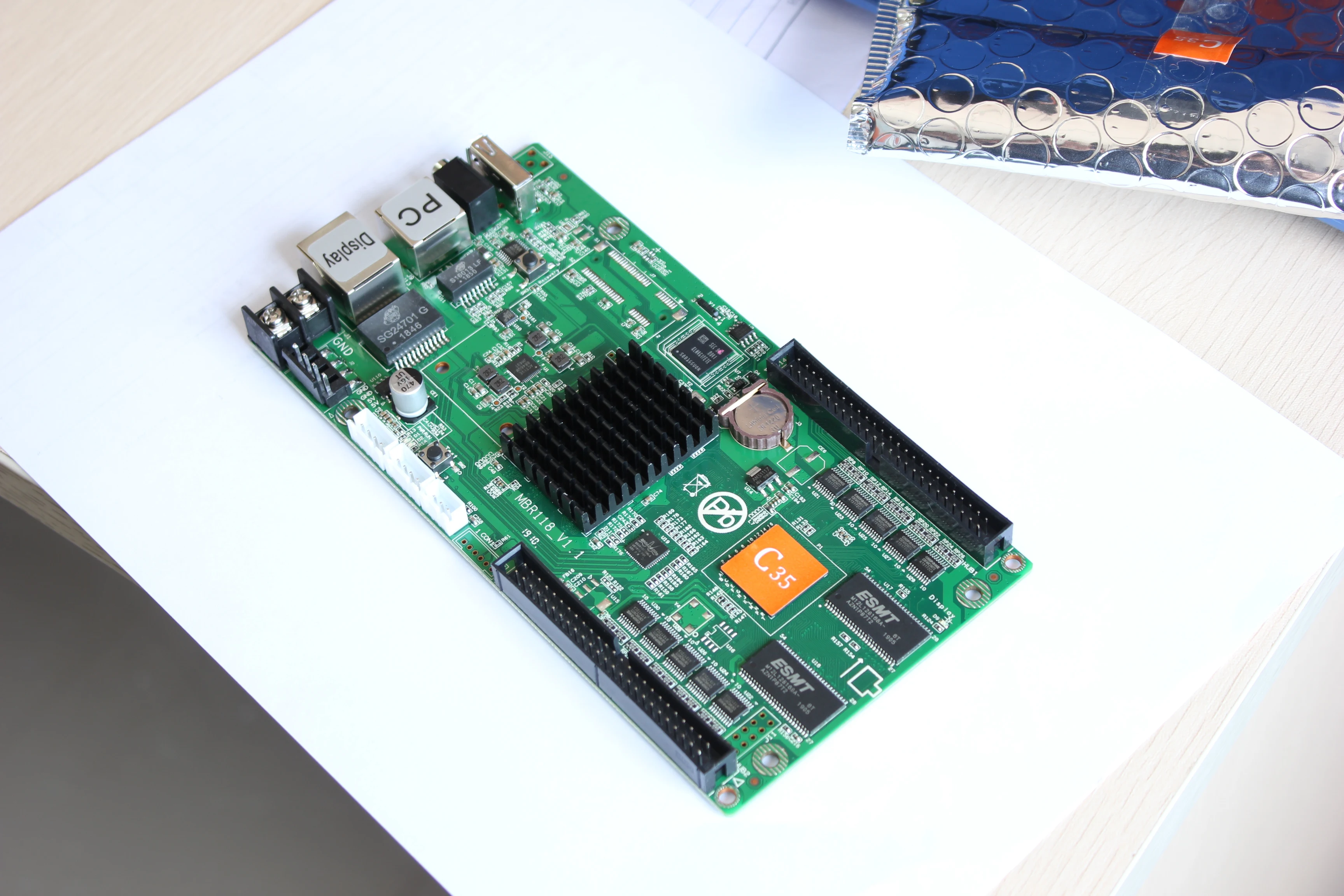 Huidu HD C35 Замена C30 USB асинхронная поддержка 640*480 пикселей наружный и внутренний