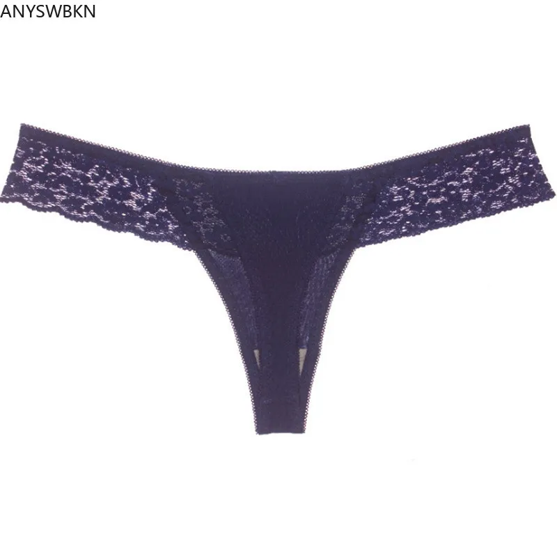 Женское нижнее белье Сексуальная кружевная полая хлопок Спорт Фитнес низкая