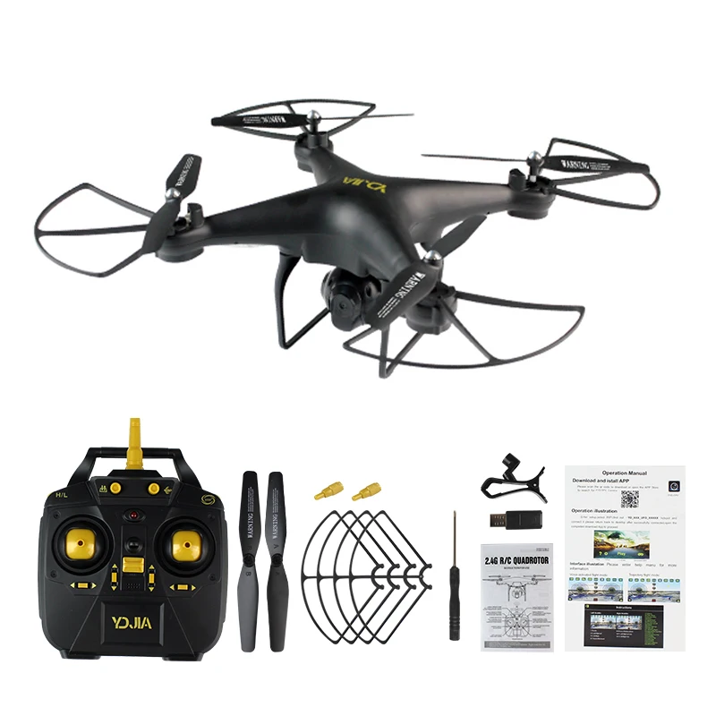 D68 WIFI FPV камера Дрон с удержанием высоты Безголовый режим Квадрокоптер RC Вертолет