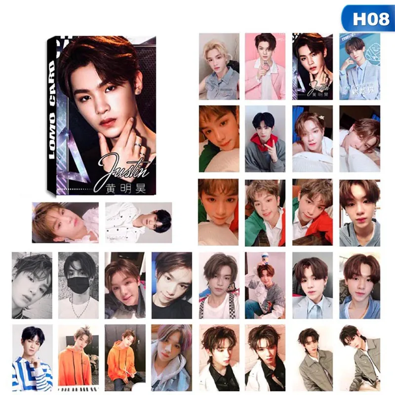 30 шт./компл. Nine PERCENT CXK Fan Chengcheng сделал бумажный плакат фото карты Lomo карты HD фотостудии игрушек, для подарка, для фанатов