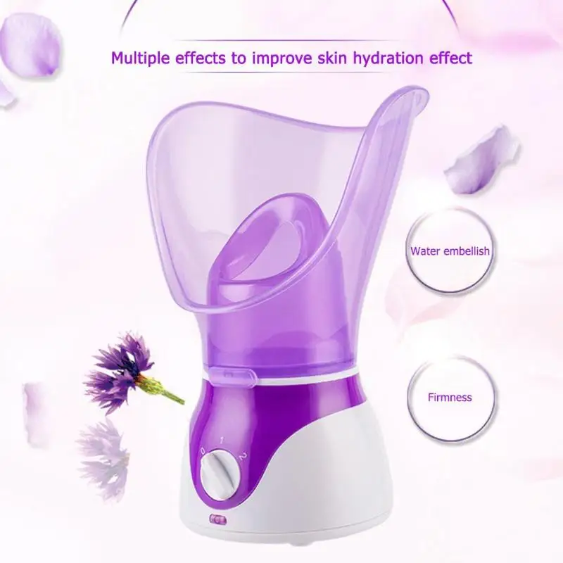 

CkeyiN Facial Steamer Sauna SPA Skin Moisturizing Pores Cleanse Hot Mist Face Steamer Humidifier Hydrate Nano Mist Sprayer