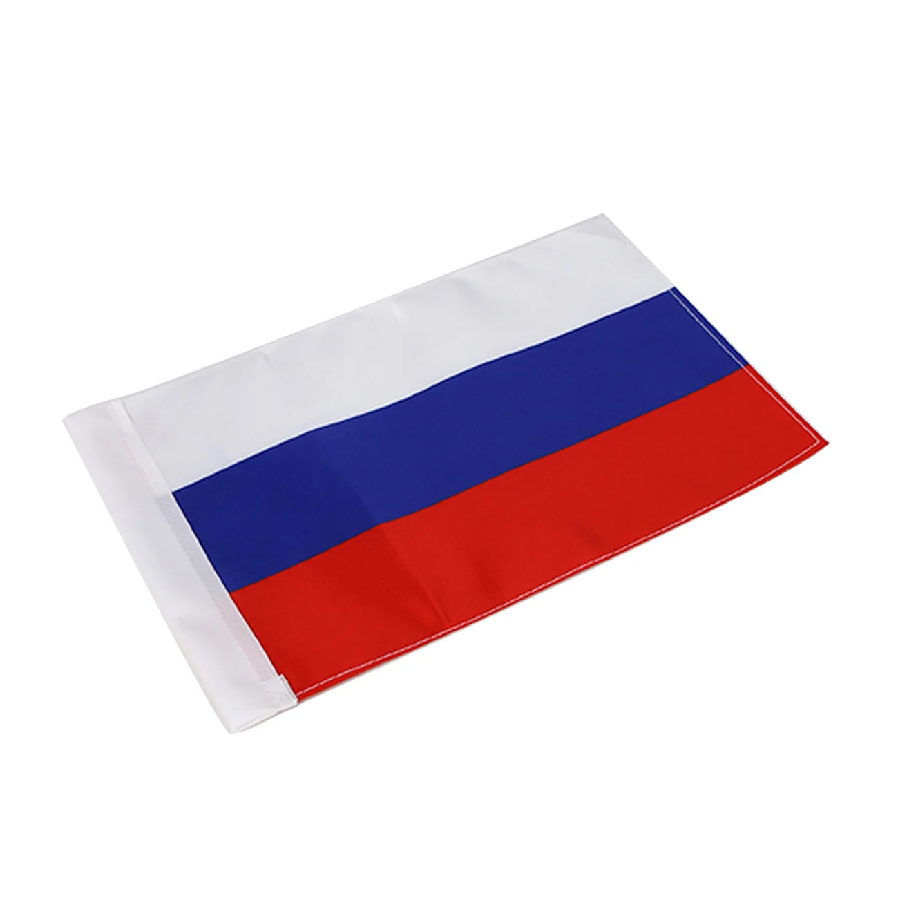 Баннер с флагом России + Вертикальное Крепление для флага задняя боковая стойка