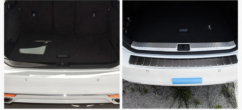 Lsrtw2017 Нержавеющая сталь багажник автомобиля порог планки для Volkswagen Passat B8 вариант