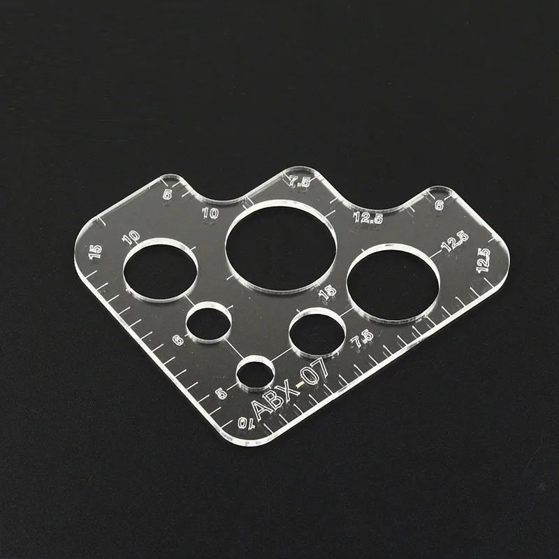 DONYAMY 1 шт. Сделай Сам кожаные инструменты R Rules закругленные углы полноразмерный