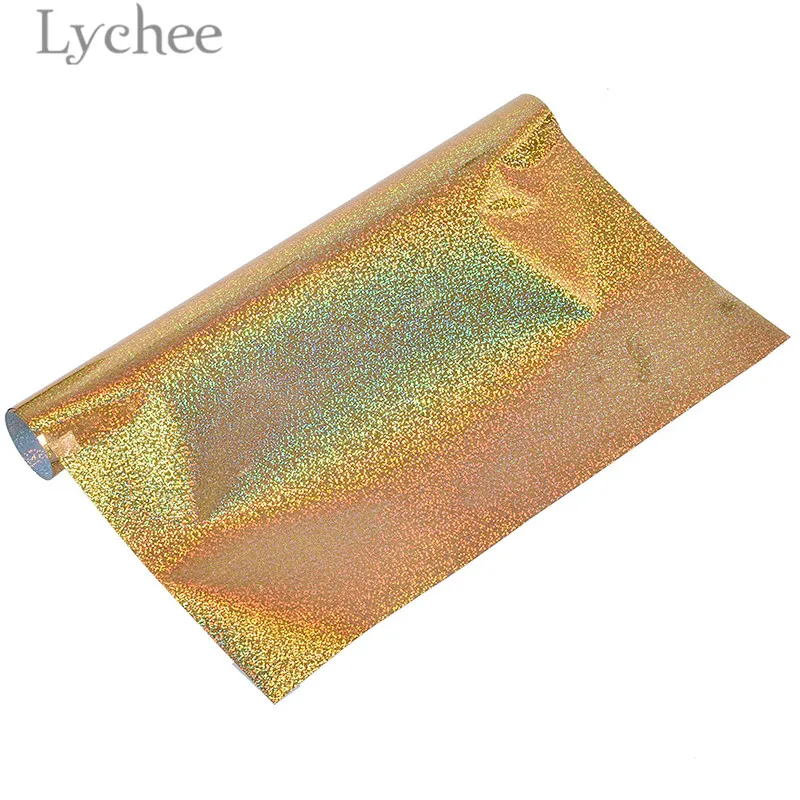 Lychee 50x100 см Лазерная теплопередача виниловые многоцветные декоративные пленки DIY