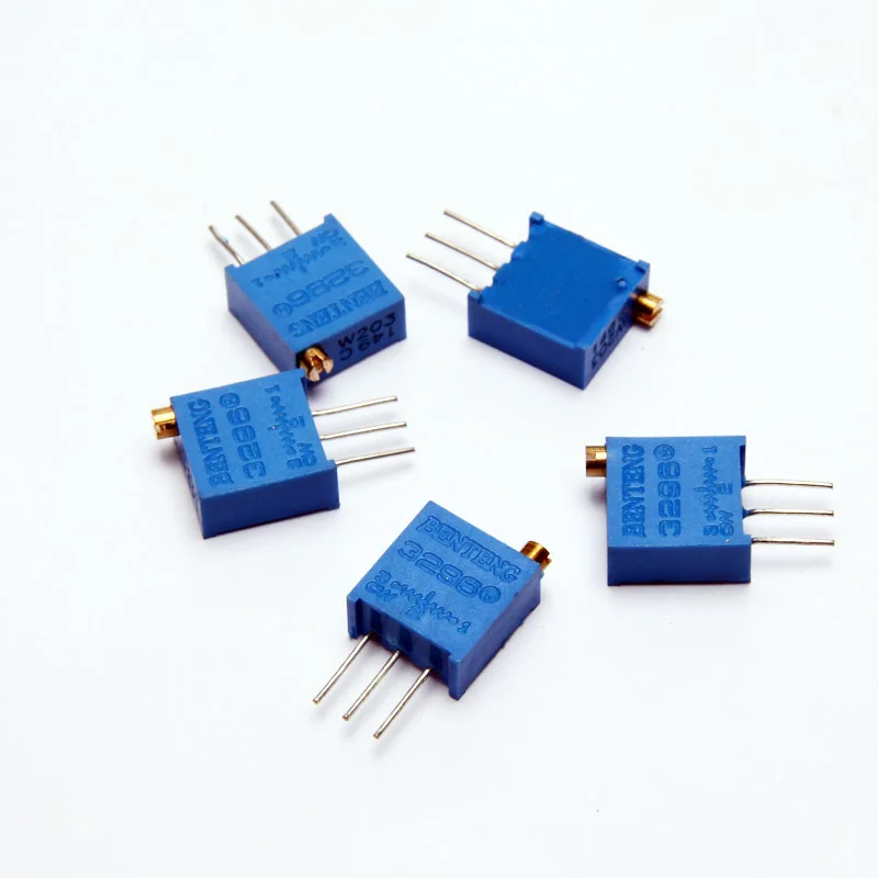 Glyduino 70 шт./лот 3296 Вт многооборотный триммер потенциометр Высокоточный переменный