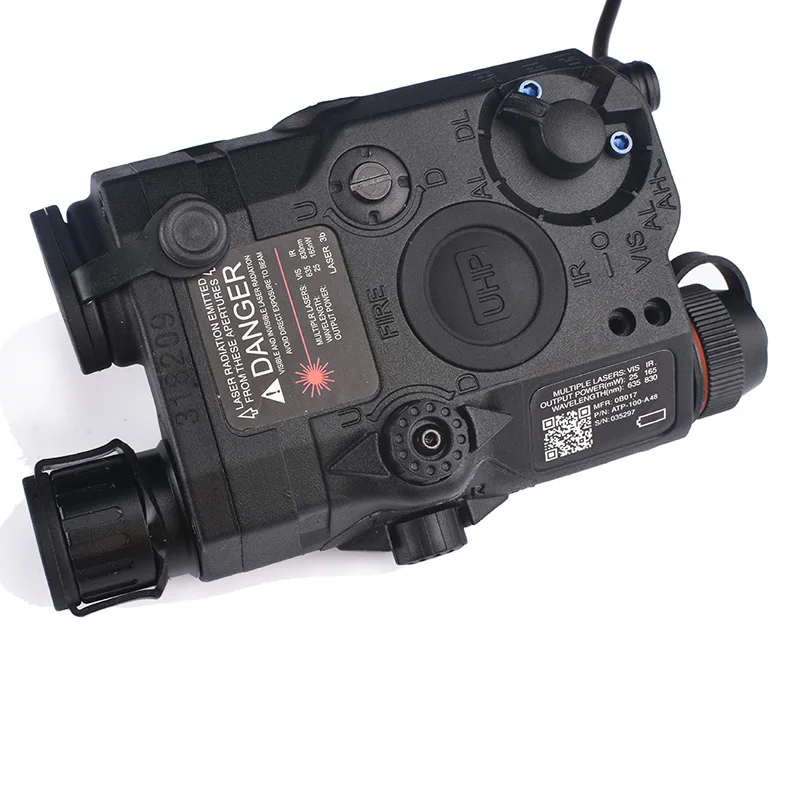Airsoft PEQ 15 LA 5 UHP версия оружейный фонарь ИК лазерный Softair красная лазерная с