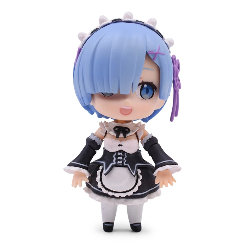 Re: жизнь в другом мире от Zero Rem Ram Nendoroid фигурка ПВХ игрушки Коллекция Модель Кукла для друзей подарки 9,5 см
