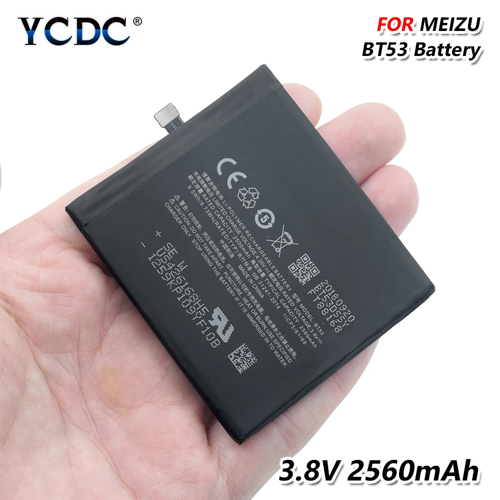 BT53 телефон для Meizu Pro 6 M570Q M570H M570C сотовый телефон литиевая батарея BT-53 BT 53