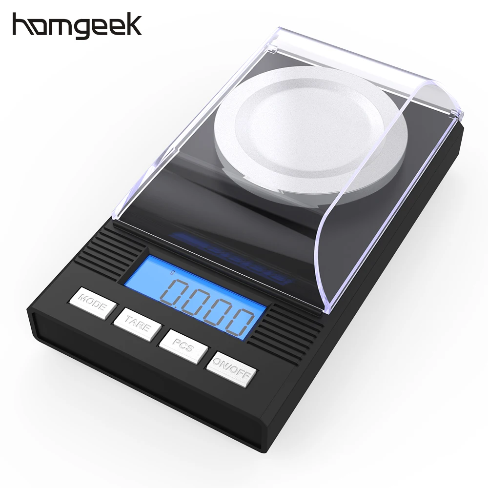 Homgeek профессиональные цифровые весы с точностью в миллиграммах мини электронные