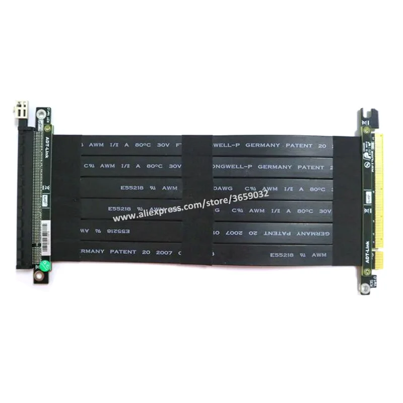 Чехол PCI Express E x16 на PCIE 3 0 16x pci e видеокарта Удлинительный кабель для GTX1080TI firepro w7100