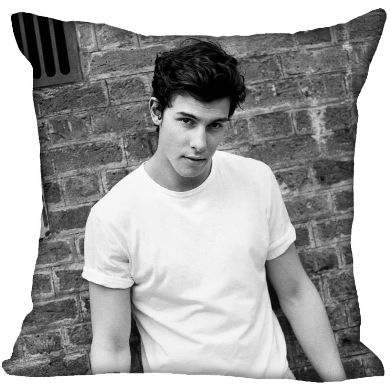 Чехол для подушки Shawn Mendes дома декоративный чехол на Невидимый молнии s 40X40