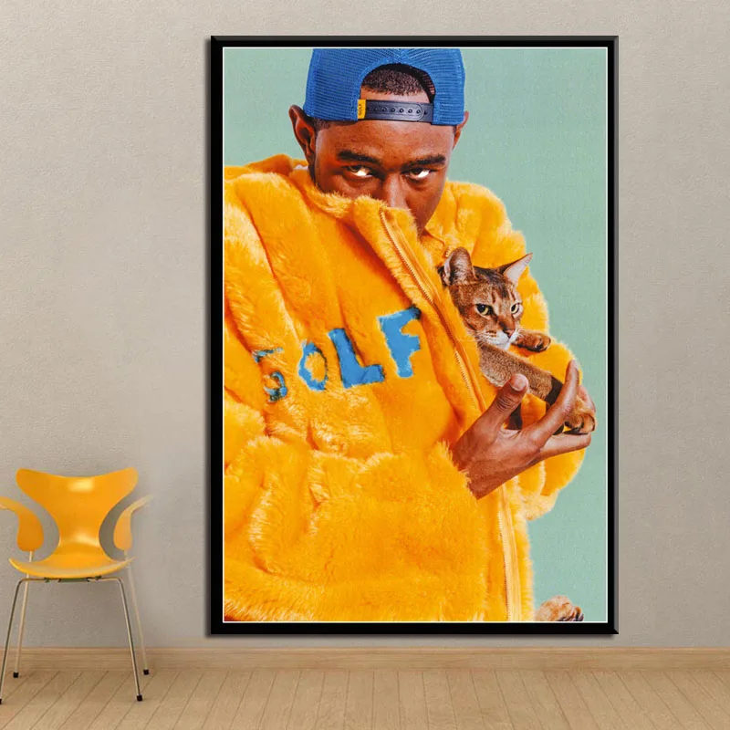 P718 Тайлер создатель цветок Мальчик Хип-хоп рэп музыкальный Рэппер звезда