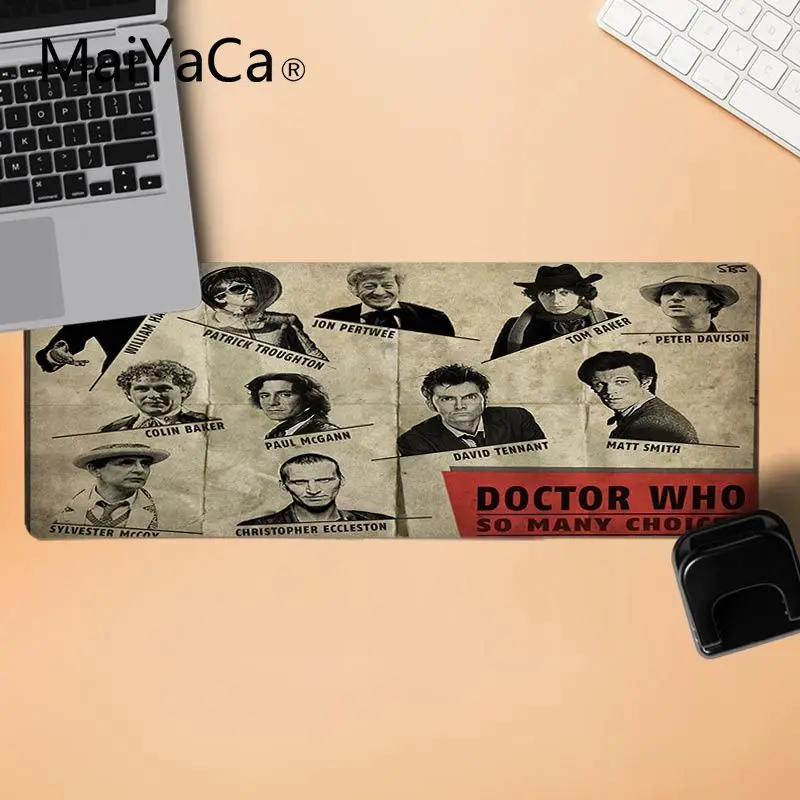 MaiYaCa игровой коврик для мыши Доктор Кто красивый мышки в стиле аниме удобный