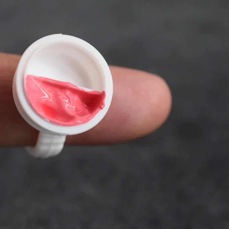 100 шт. в партии чашка с чернилами для перманентного макияжа бровей губ|ink cups|tattoo ink