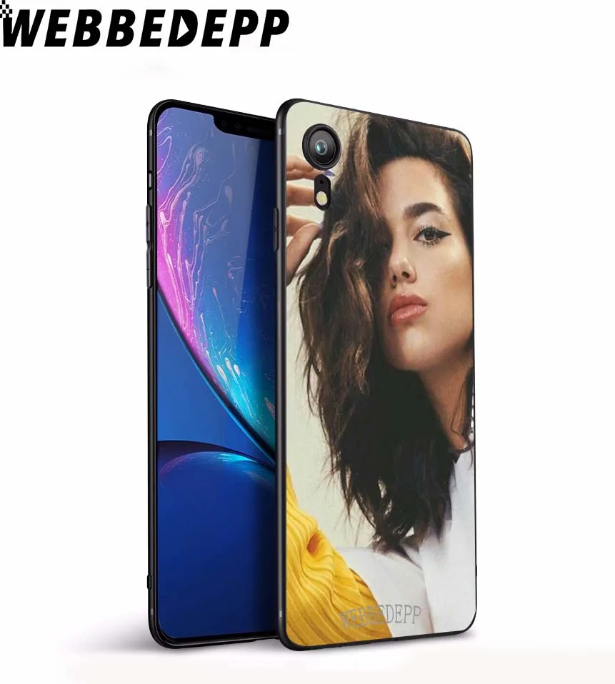 14 Мягкий чехол WEBBEDEPP Dua Lipa для iPhone 5 5S 6 6S 7 8 Plus X XS 11 Pro MAX XR - Цвет: 14
