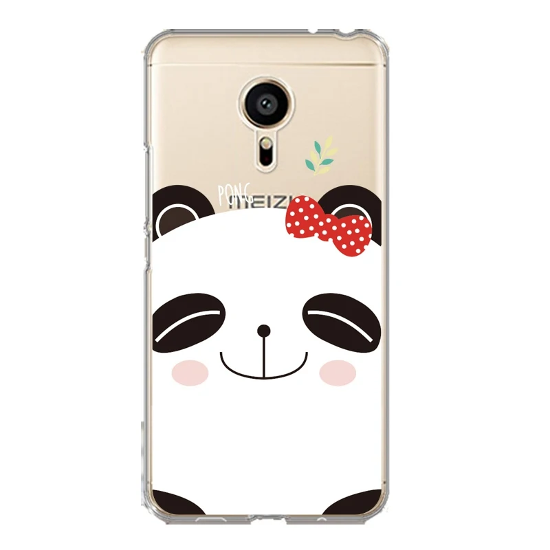 QMSWEI TPU Soft Phone Case For Meilan MX6 pro6 u20 E2 m3 M5 M5s metal Note3 U10 Clear Bear Flamingo Panda Cover Free Shipping |