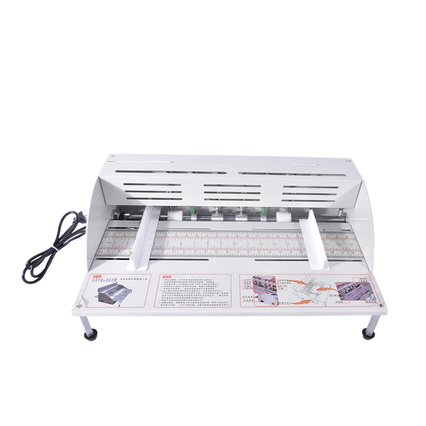 

Electric Paper Creasing Machine,220V Book Cover Creasing Cutting And Creasing Machine ,Paper width 460MM