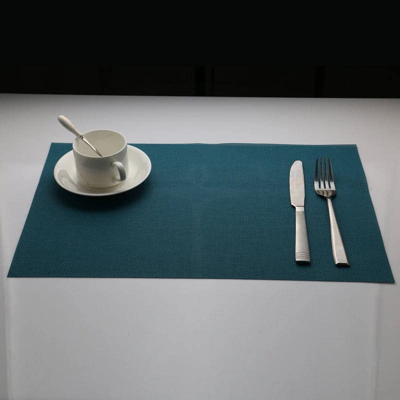 Ткань салфетки термостойкие обеденным столом мат скатерть ПВХ для кухни