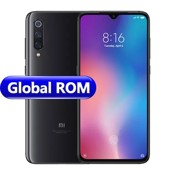 Global ROM Black Смартфон с глобальной ПЗУ Xiaomi mi 9 mi 9, 8 ГБ, 128 Гб ПЗУ, Восьмиядерный процессор Snapdragon 855, 6,39 дюймов, 48 МП, тройная камера с дисплеем, отпечаток пальца - Цвет: Global ROM Black