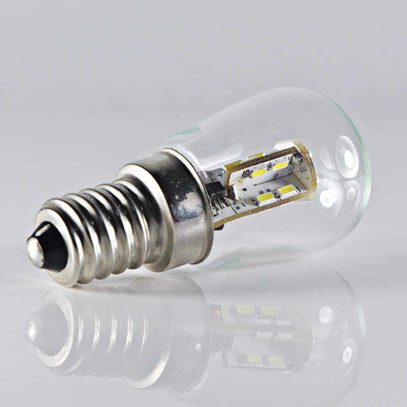 5X Ампульный led e14 T26 светильник-свеча Dc 12 24 Вольт в кукурузная лампа светильник s 1 Вт 2 Вт 110 В 220 в холодильник хрустальная люстра лампа