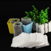 10pcs nursery pots seedling raising bags fabrics garden nursery bags supplies