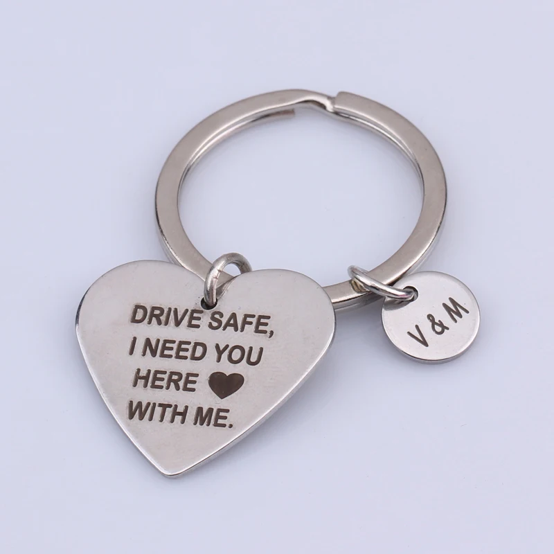 Персонализированные пользовательские имя ювелирные изделия брелок ручной